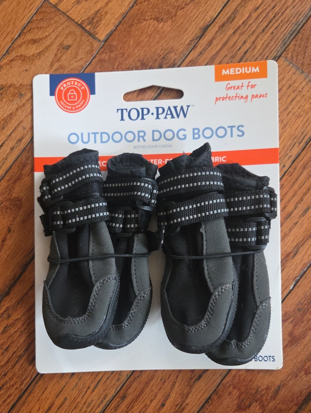 2/$15 Dog Boots Medium